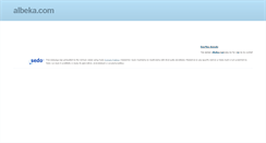 Desktop Screenshot of albeka.com